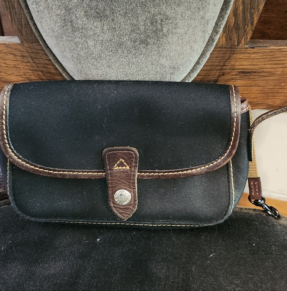 Stylish Black and Brown Cross Body Bag